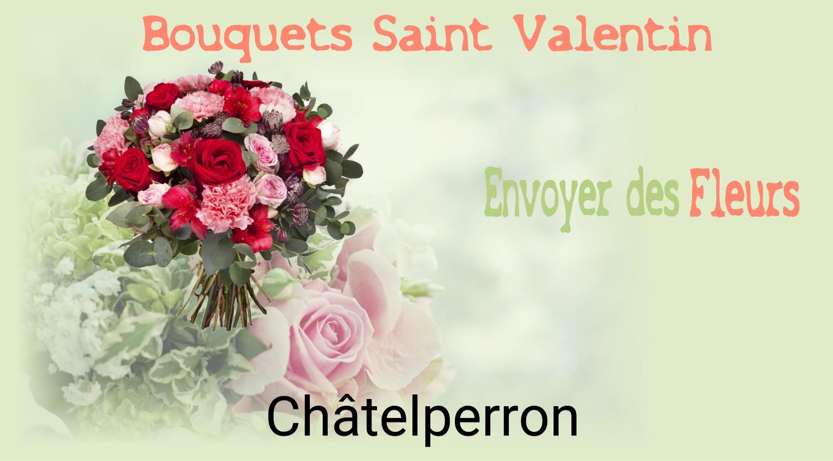 Roses de Saint-Valentin livrées à Châtelperron